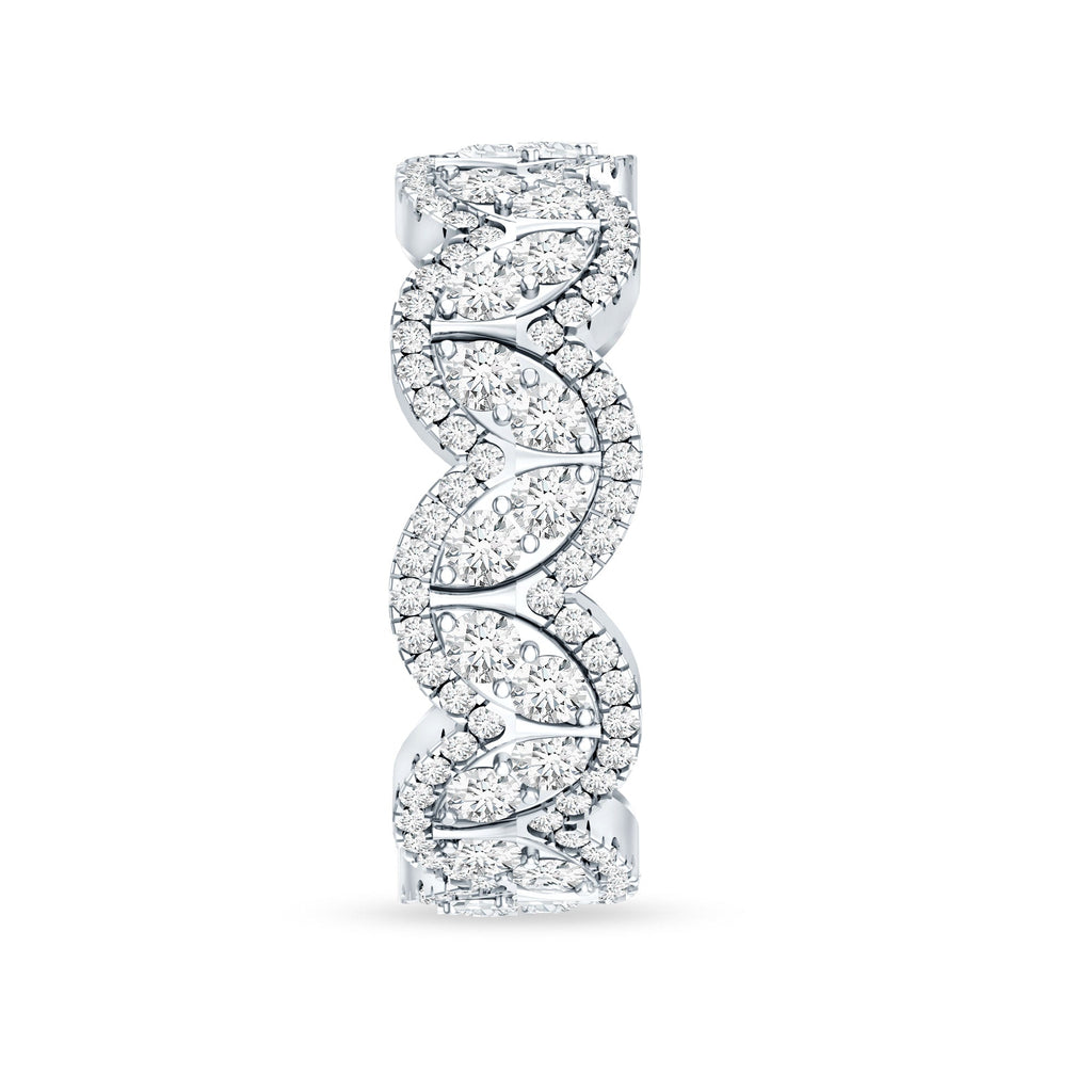 Certified Lab Diamond Vintage Inspired Wedding Ring