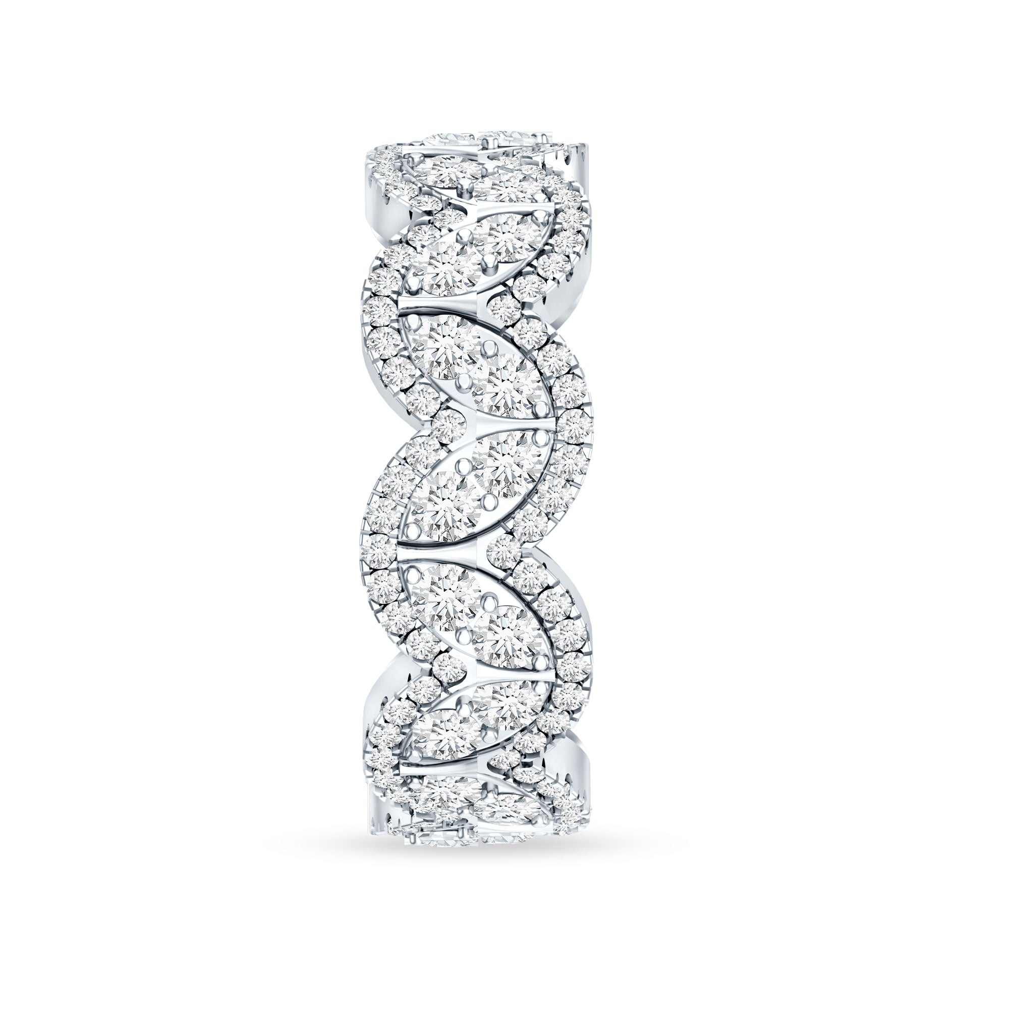 Certified Lab Diamond Vintage Inspired Wedding Ring