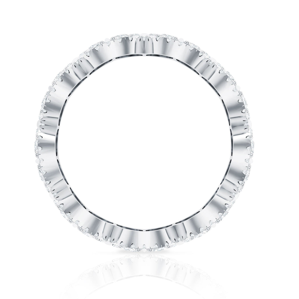 Certified Lab Diamond Vintage Inspired Wedding Ring