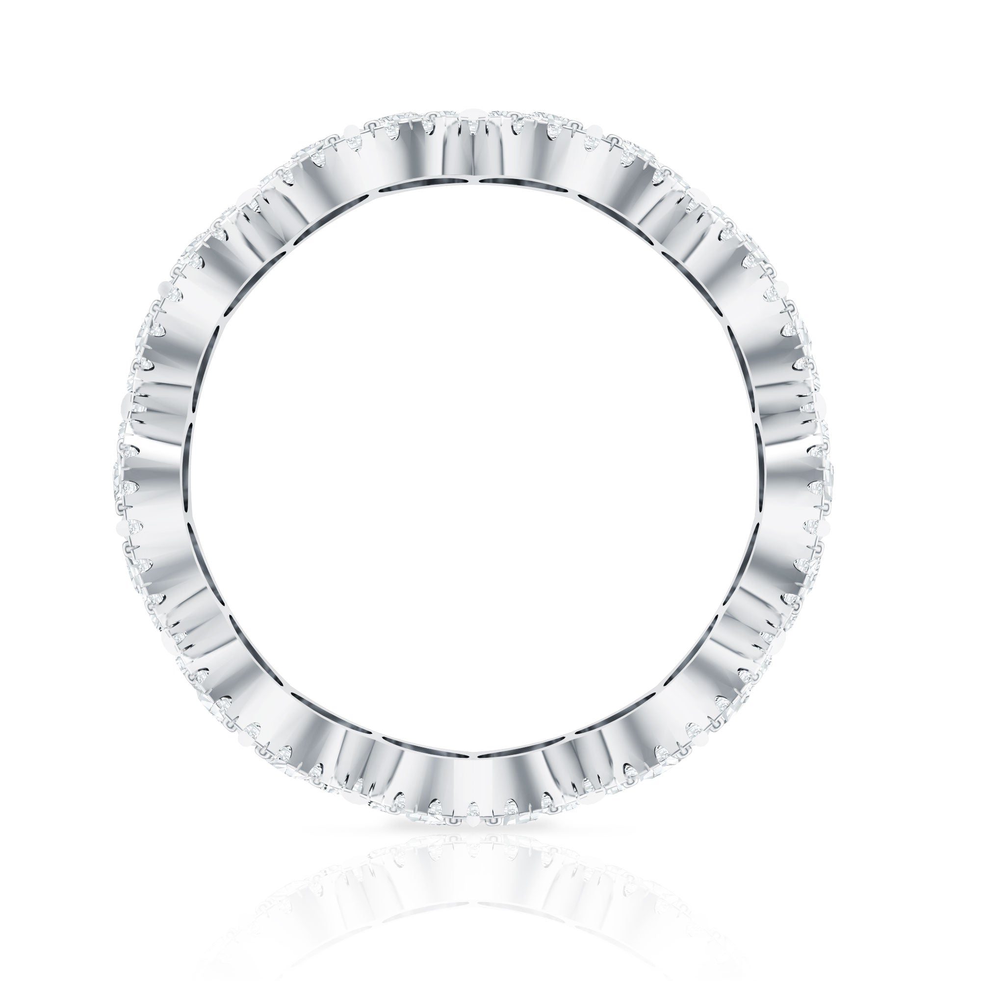 Certified Lab Diamond Vintage Inspired Wedding Ring