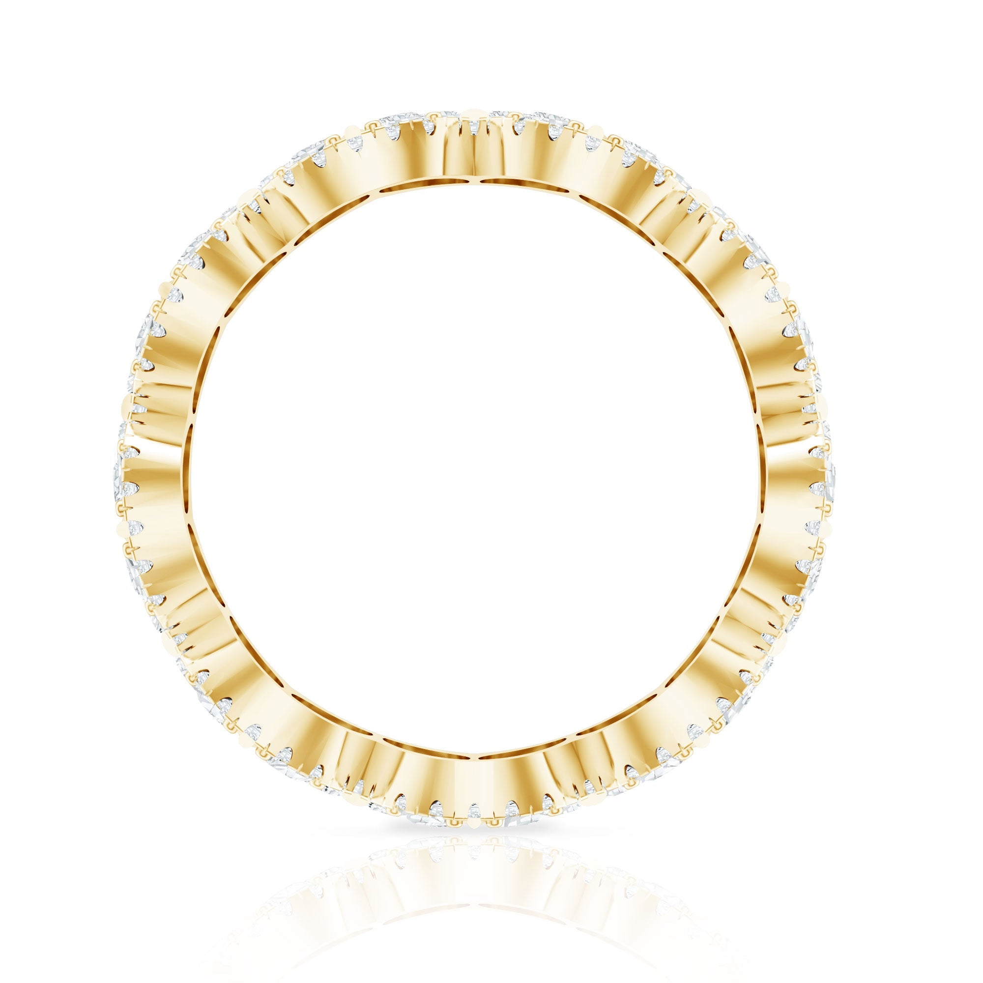 Certified Lab Diamond Vintage Inspired Wedding Ring