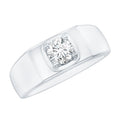 Brilliant Cut Lab Grown Diamond Engagement Ring for Men