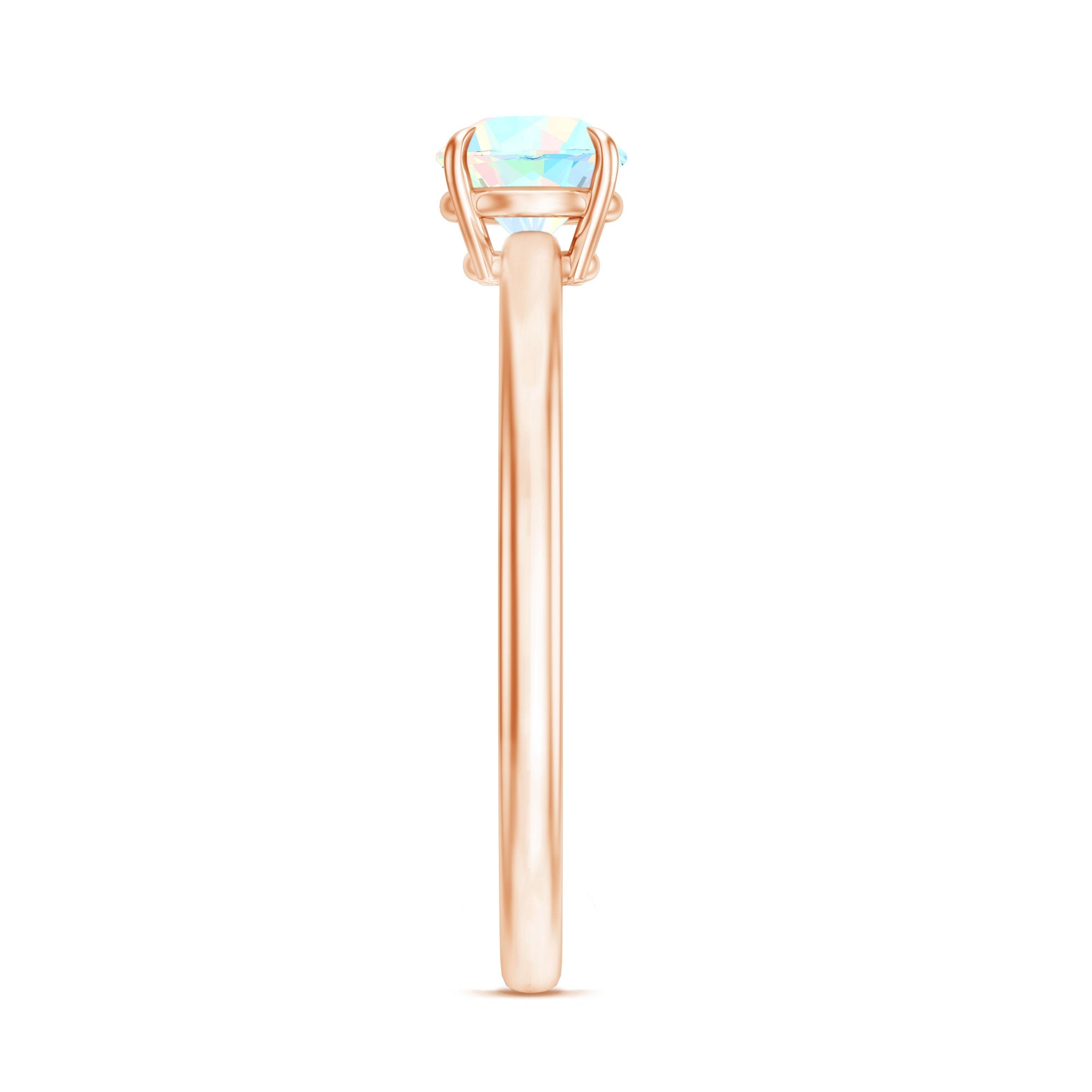 Certified Real Ethiopian Opal October Birthstone Ring