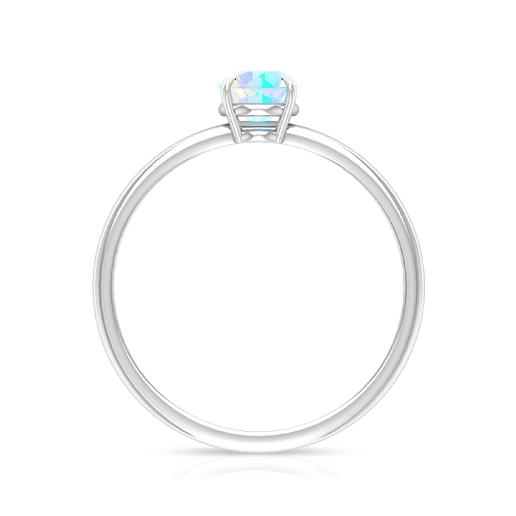 Certified Real Ethiopian Opal October Birthstone Ring