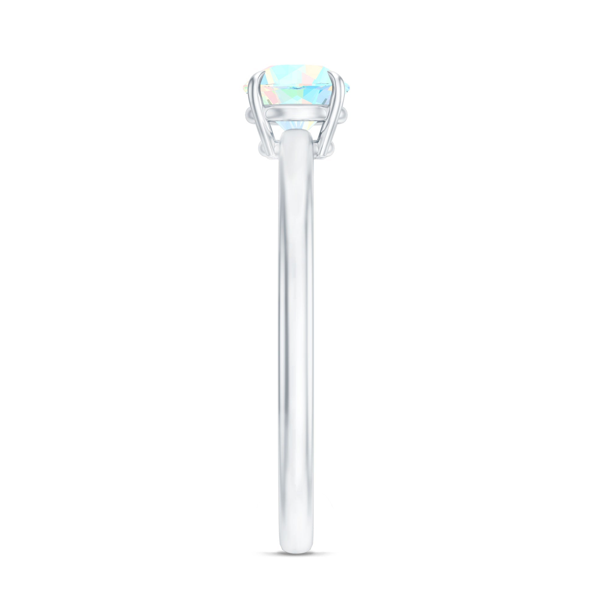 Certified Real Ethiopian Opal October Birthstone Ring
