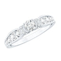 Certified Lab Grown Diamond Minimalist Engagement Ring