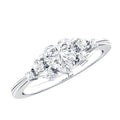 0.75 Carat Lab Grown Diamond Heart Shaped Engagement Ring