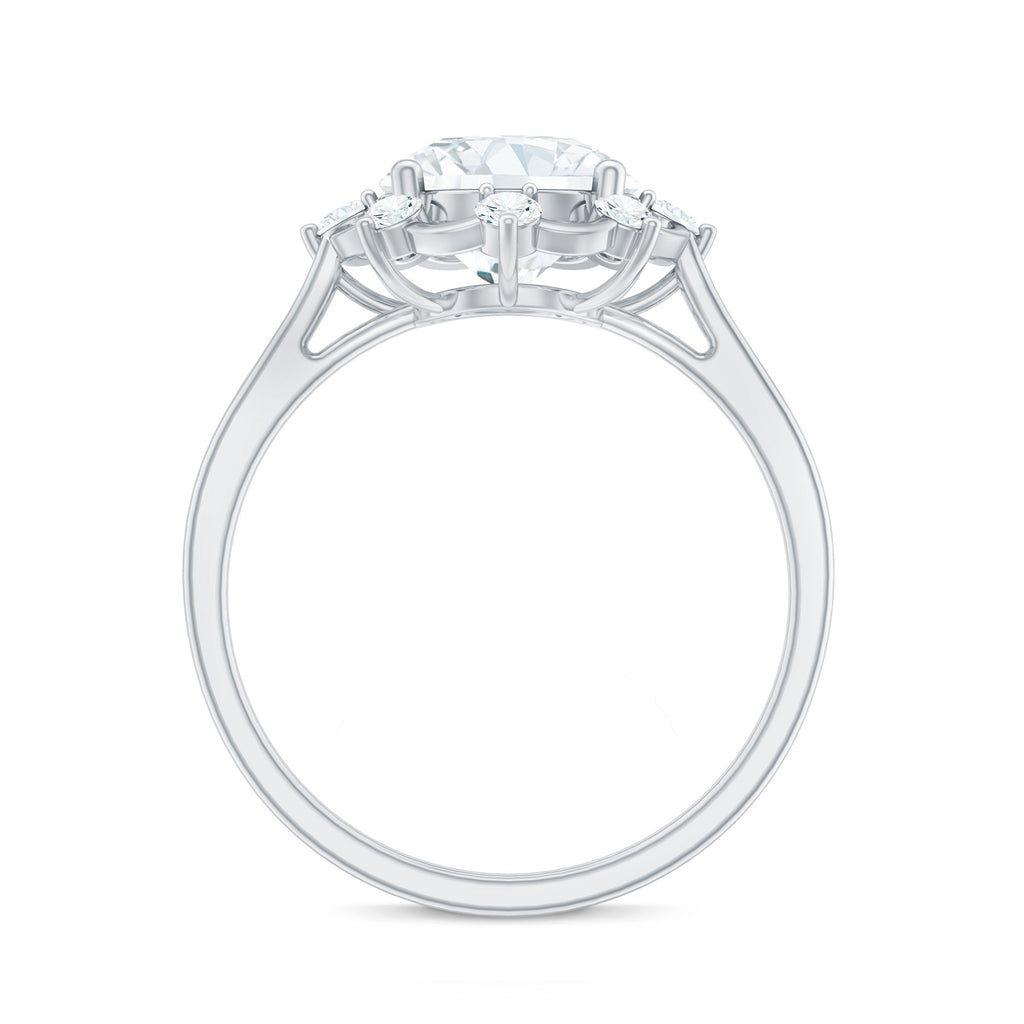 2 Carat Lab Grown Diamond Statement Engagement Ring