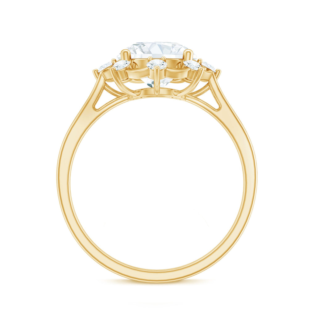2 Carat Lab Grown Diamond Statement Engagement Ring