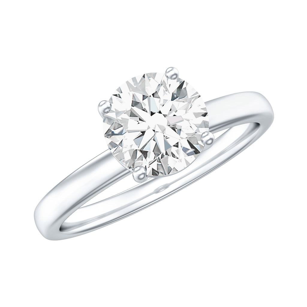 Lab Grown Diamond 1 Carat Engagement Ring For Women