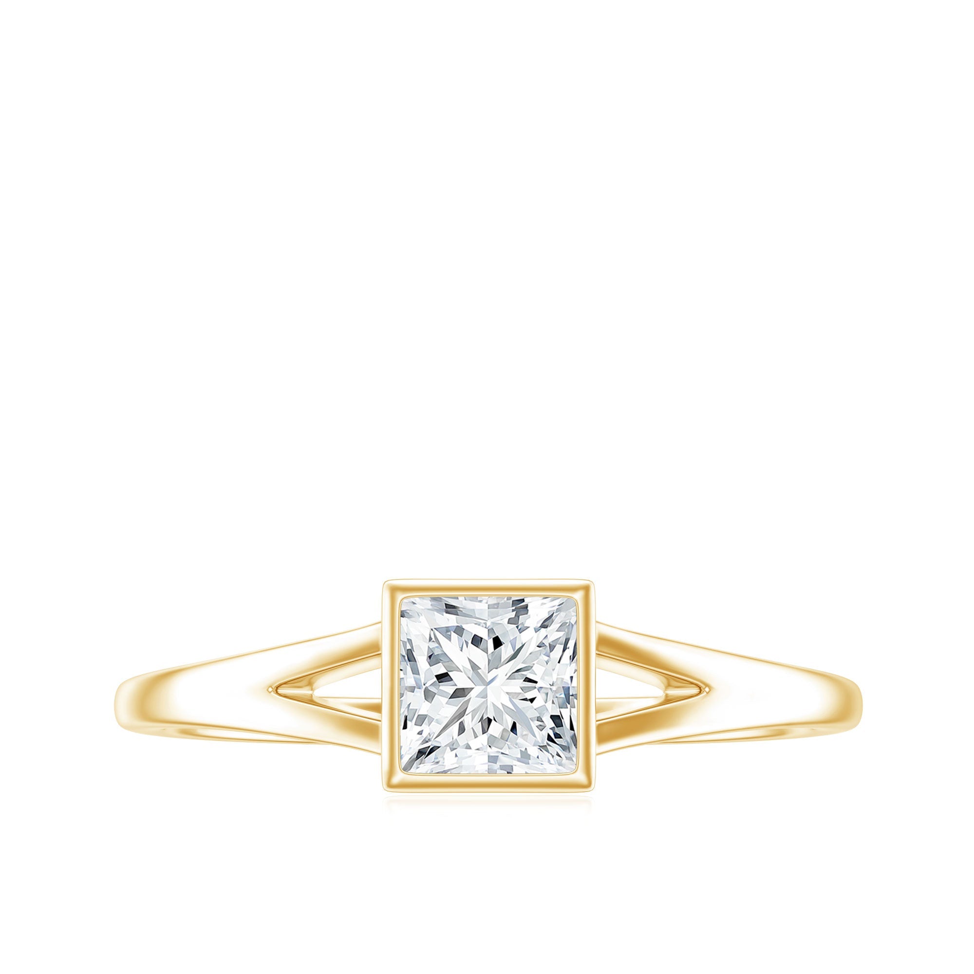 Certified 0.8 Carat Lab Grown Diamond Solitaire Promise Ring