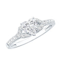 Certified 1.2 Carat Diamond Heart Solitaire Ring For Her