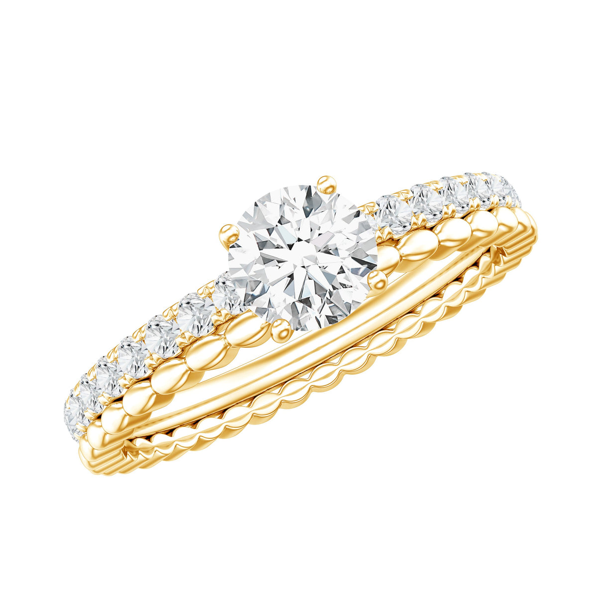 Lab Grown Diamond Bridal Engagement Ring