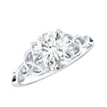 Lab Created 2 Carat Diamond Celtic Knot Engagement Ring