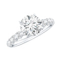 Certified 1.2 Carat Lab Grown Diamond Solitaire Engagement Ring
