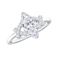 Lab Grown Diamond 1 Carat Marquise Engagement Ring