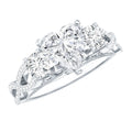 Certified 1.2 Carat Lab Grown Diamond Heart Shaped Engagement Ring