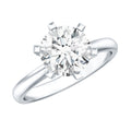 2 Carat Round Brilliant Cut Lab Grown Diamond Engagement Ring