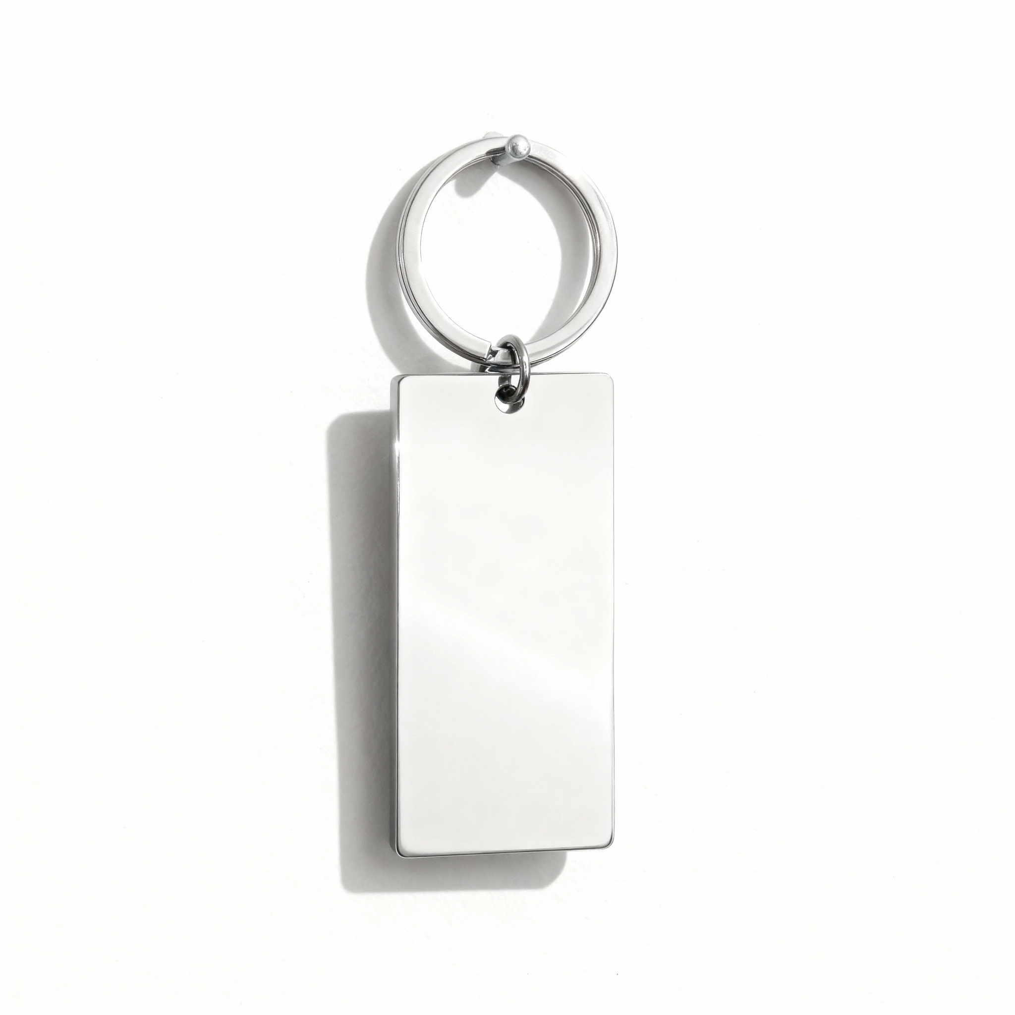 Stainless Steel Keychain Pendant – Polished Metal Pendant | Engraving Stamping Blank