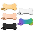Wholesale Stainless Steel Dog Bone Pendant Charm Stamping Engraving