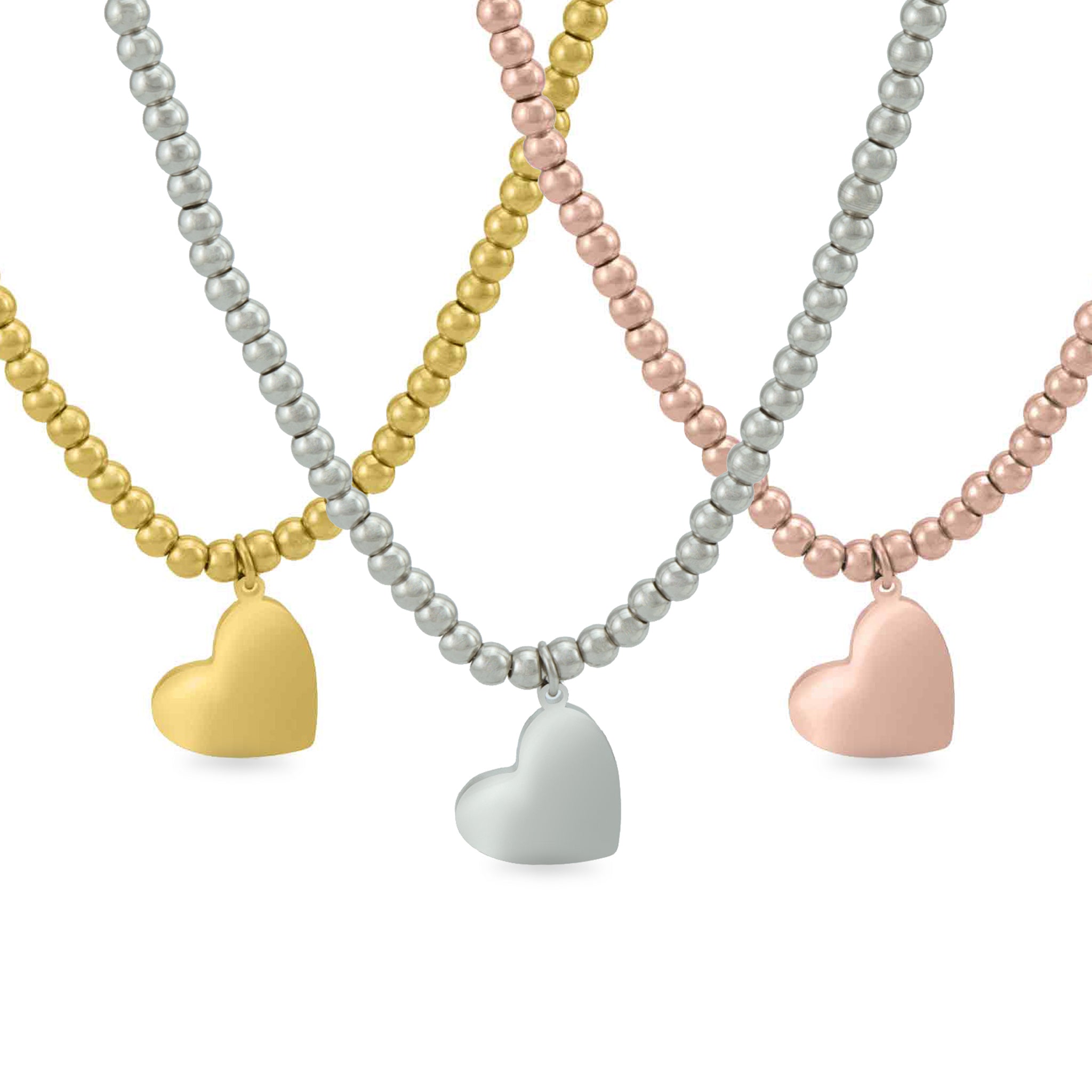 Heart Beaded Necklace