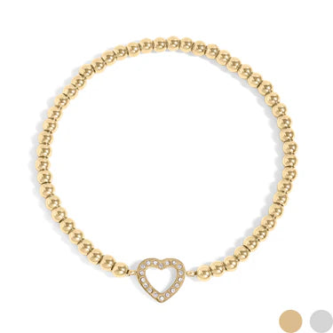 Boho Glam Gold Beaded Bracelet Collection