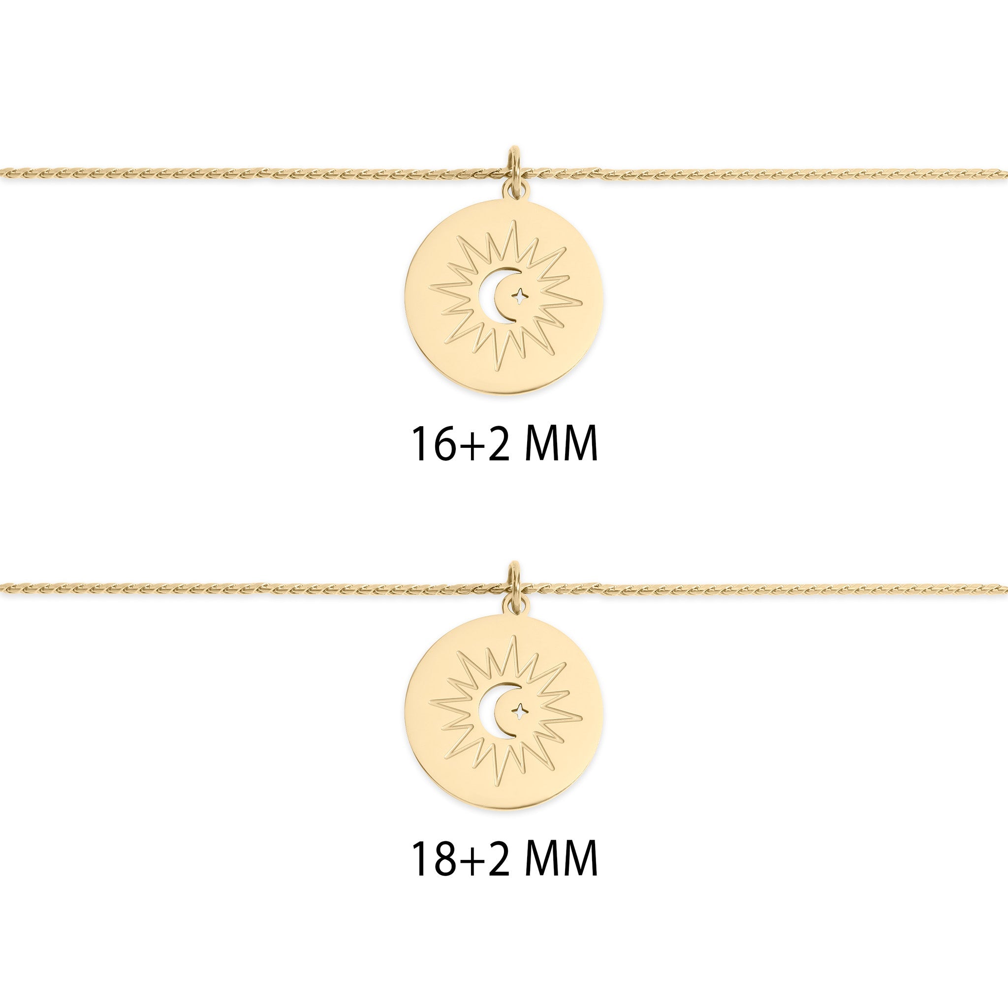 Mom And Me Necklace – Matching Mom Child Set | Stainless Steel Hypoallergenic Jewelry