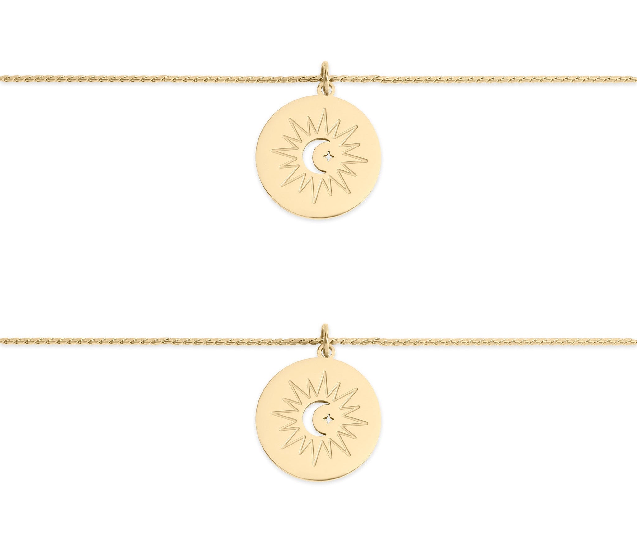 Mom And Me Necklace – Matching Mom Child Set | Stainless Steel Hypoallergenic Jewelry