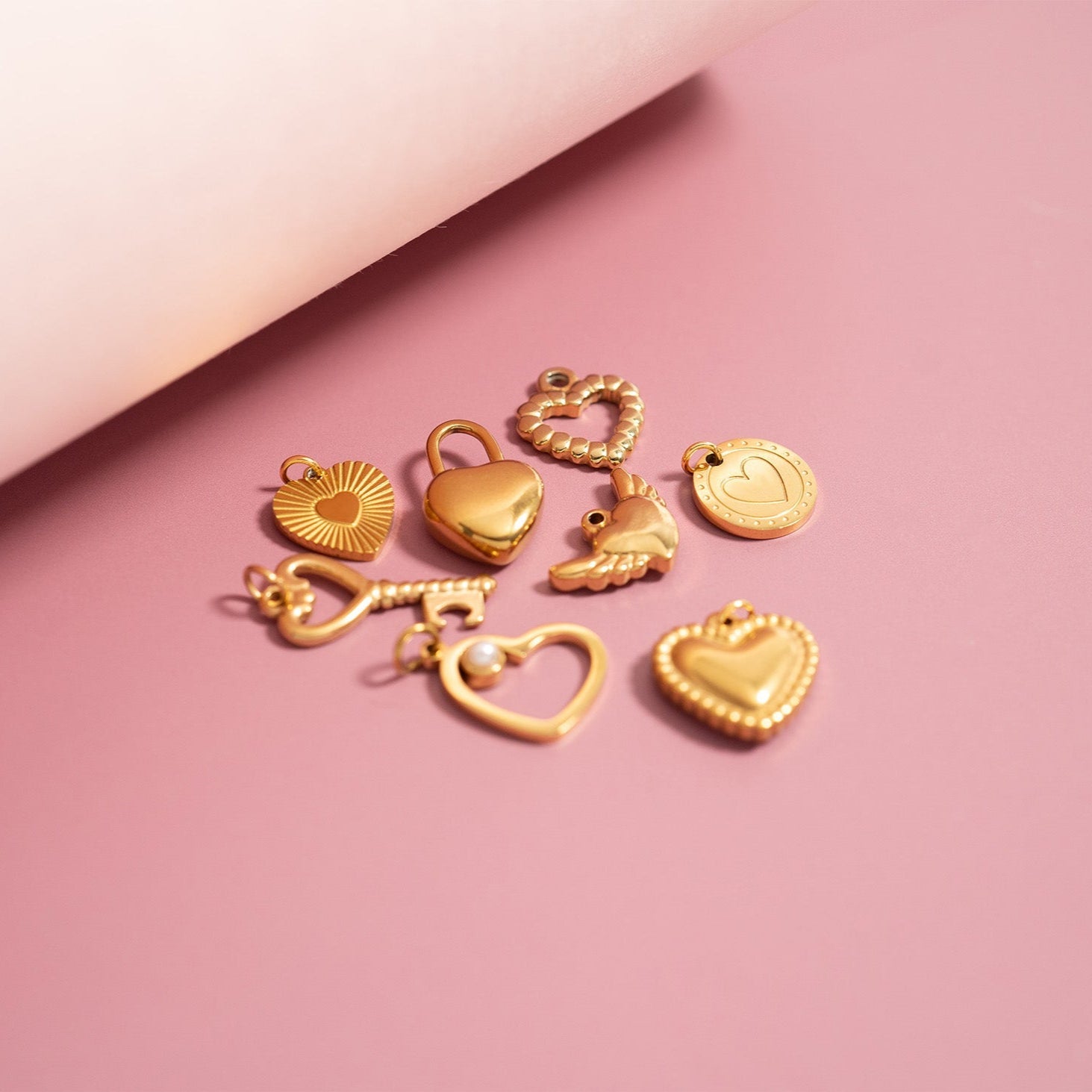 Ballerina Charm Set – 18K Gold PVD Coated Stainless Steel Dance Accessories - charm | Sunflower Soul Boutique