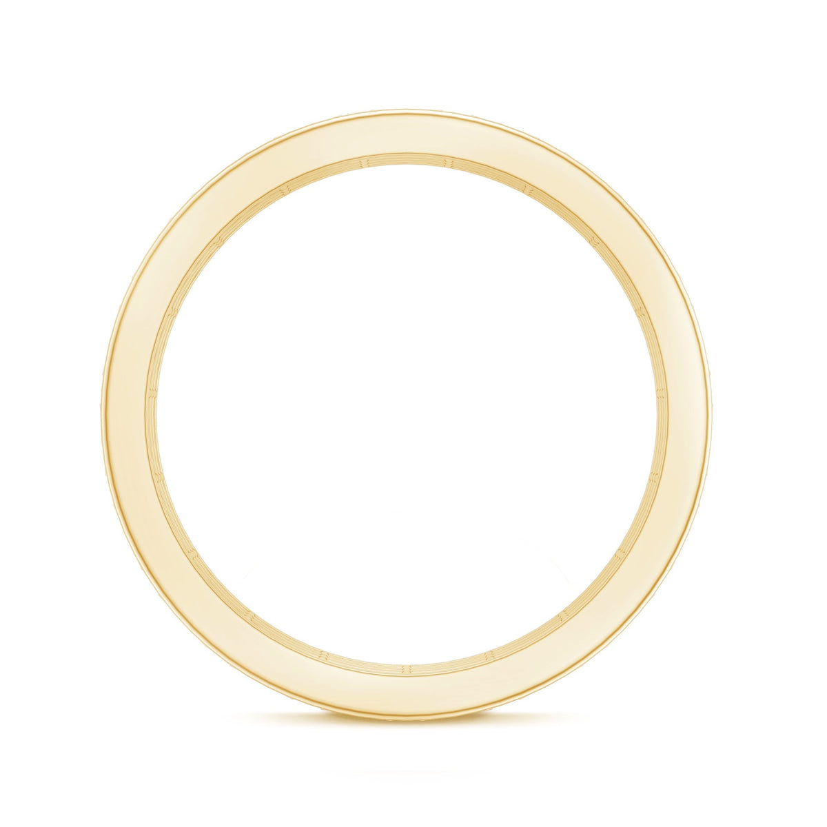 Blue Sapphire Eternity Band, Lab Created Baguette Channel Ring