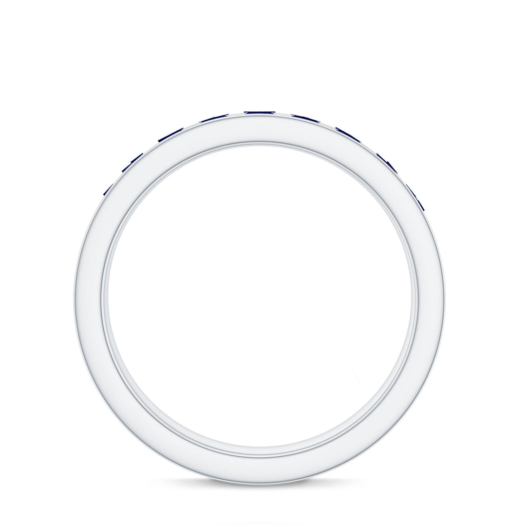 Blue Sapphire Eternity Ring, Full Eternity Band For Women