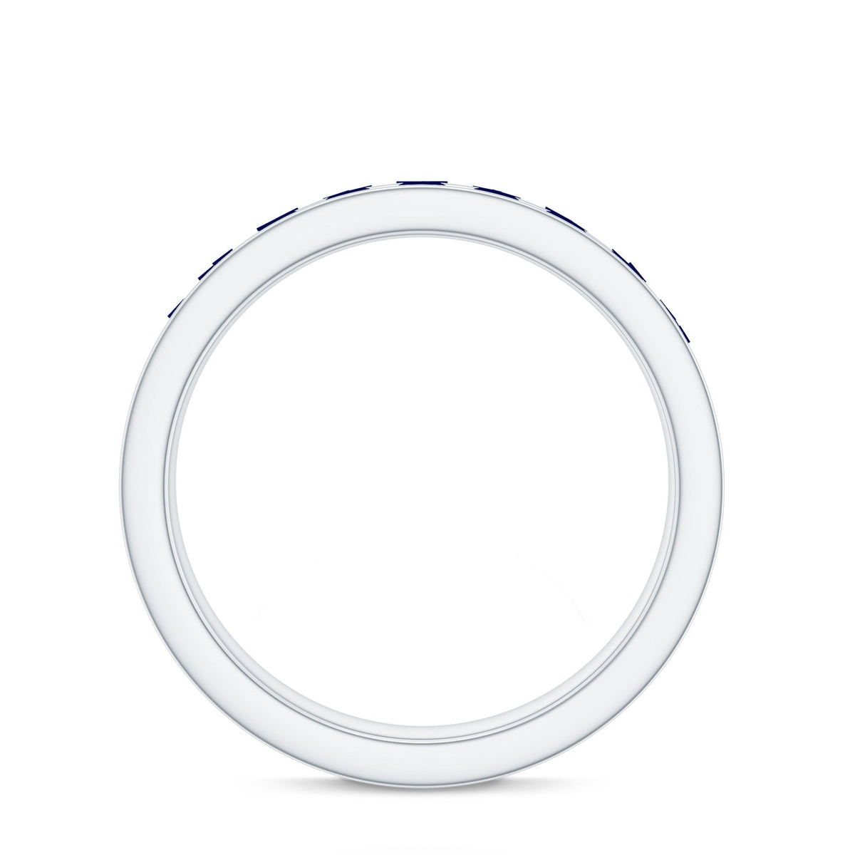 Blue Sapphire Eternity Ring, Full Eternity Band For Women