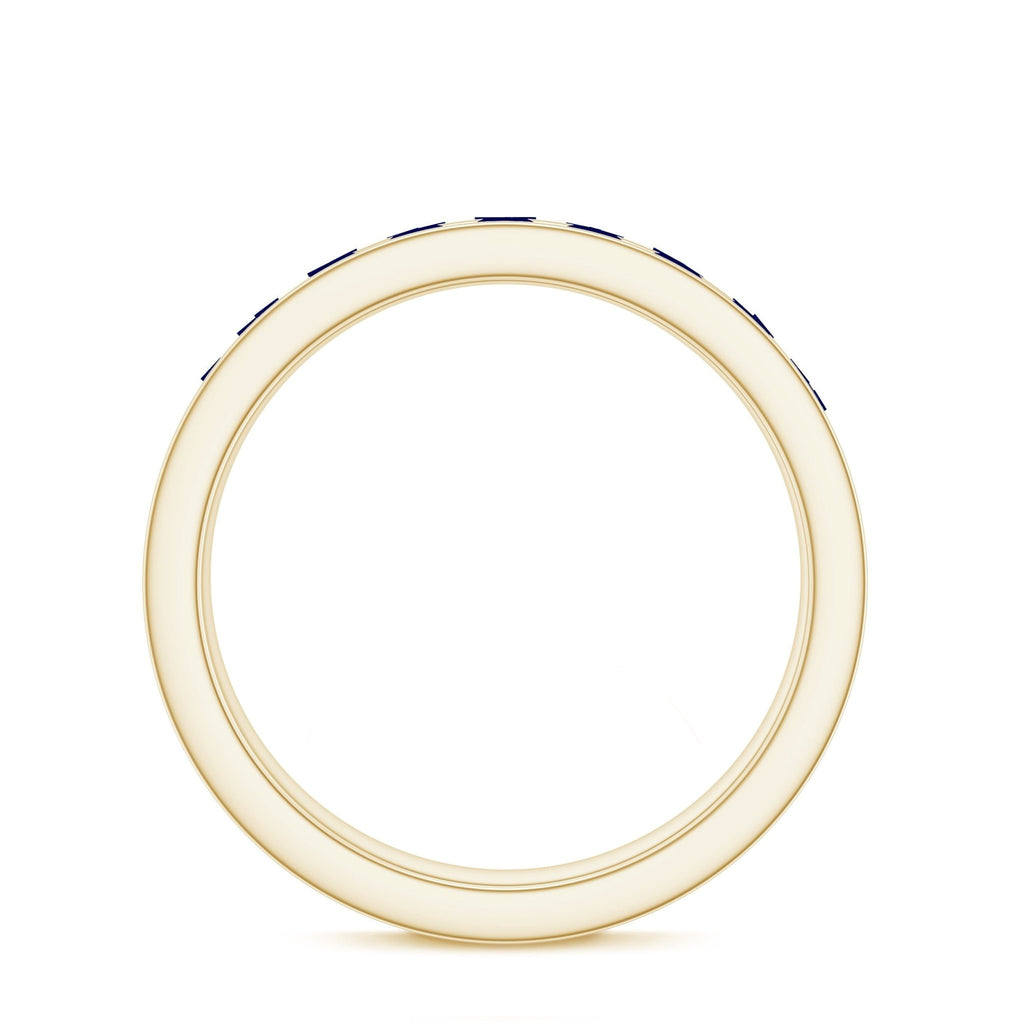 Blue Sapphire Eternity Ring, Full Eternity Band For Women