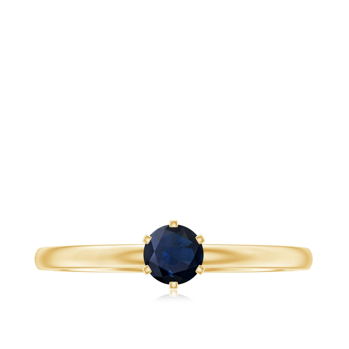 Blue Sapphire Ring, September Birthstone Ring For Women