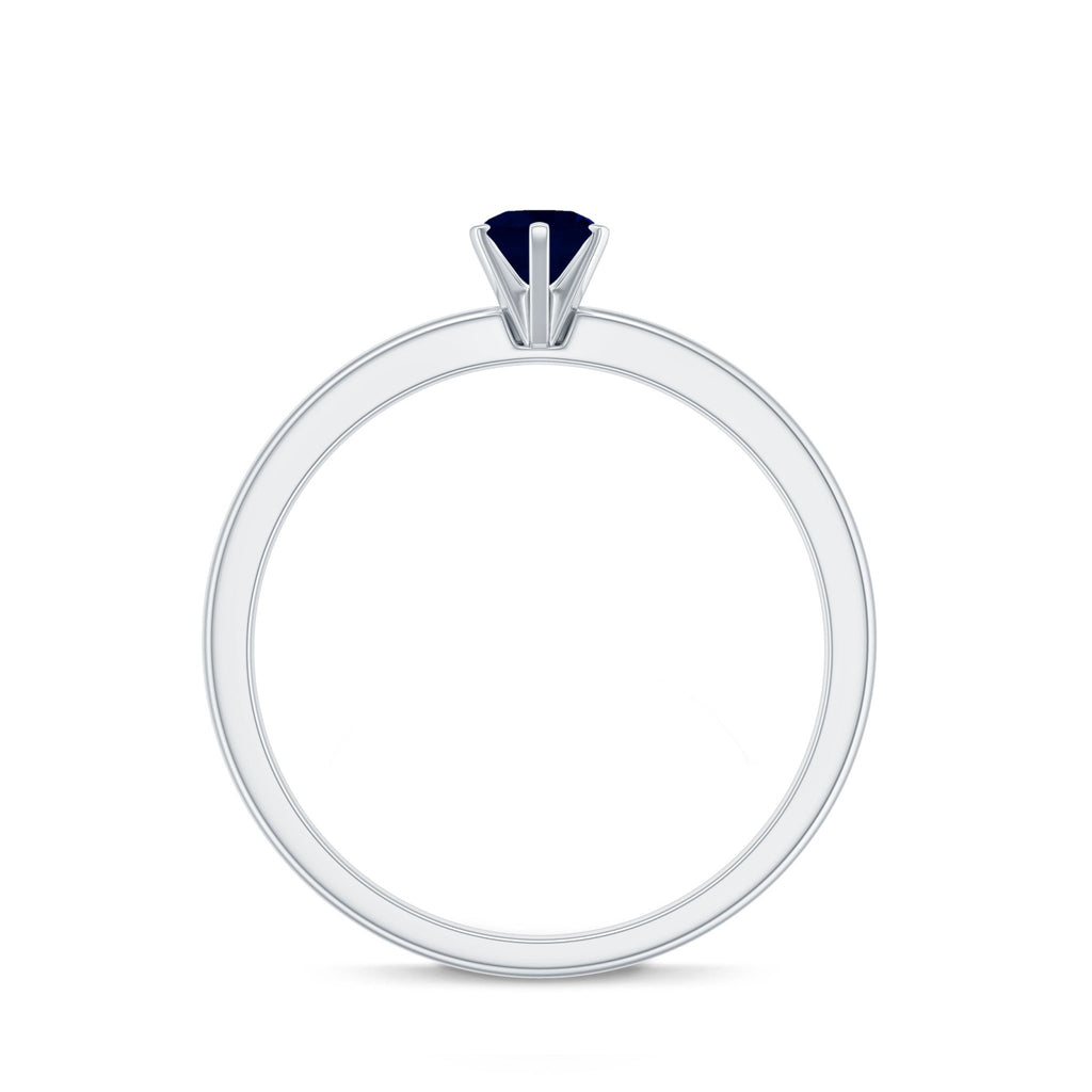 Blue Sapphire Ring, September Birthstone Ring For Women