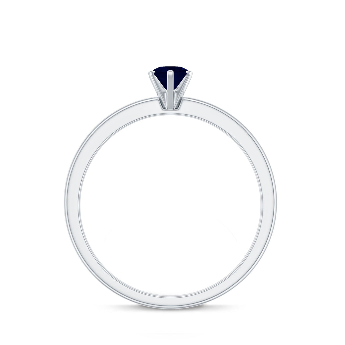 Blue Sapphire Ring, September Birthstone Ring For Women