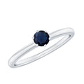 Blue Sapphire Ring, September Birthstone Ring For Women