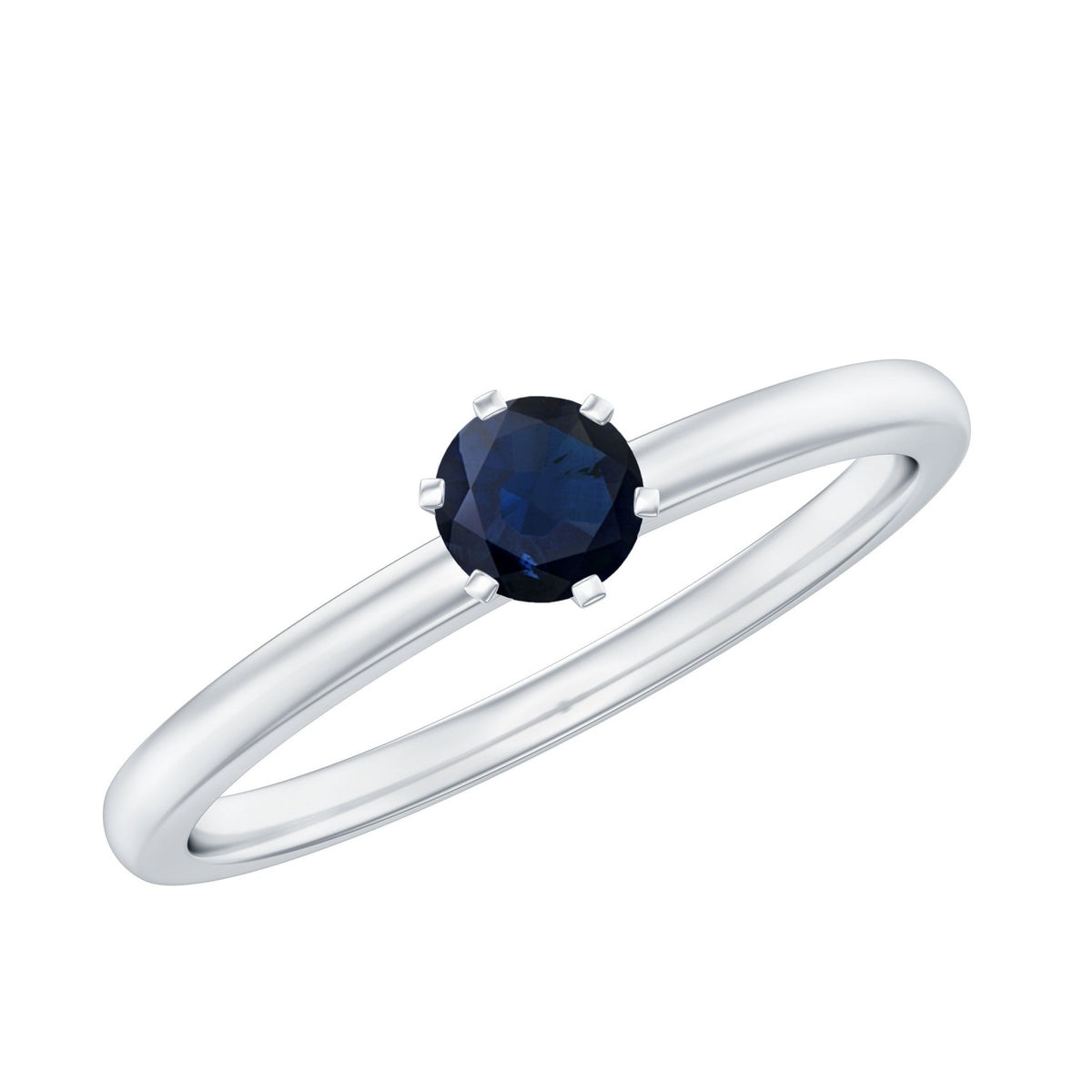 Blue Sapphire Ring, September Birthstone Ring For Women