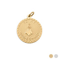 18K Gold PVD  Stainless Steel Be My Bridesmaid Charm- gold main 