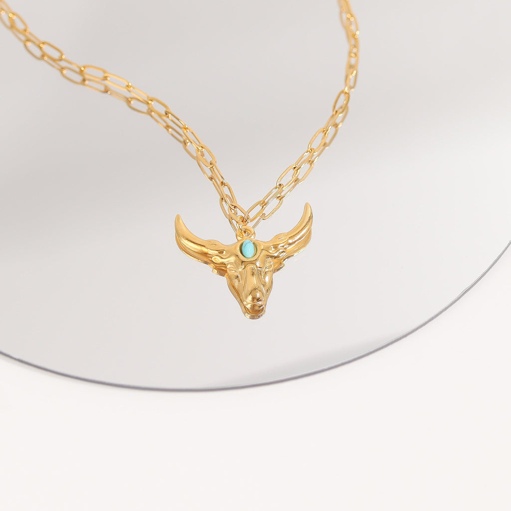 18K Gold Charm Set – Durable Western Style Jewelry | PVD Coated Stainless Steel