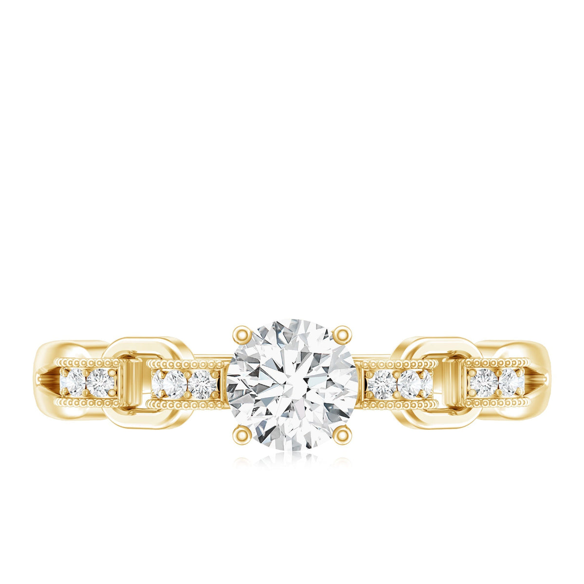 Certified 0.4 Carat Lab Grown Diamond Promise Ring For Her