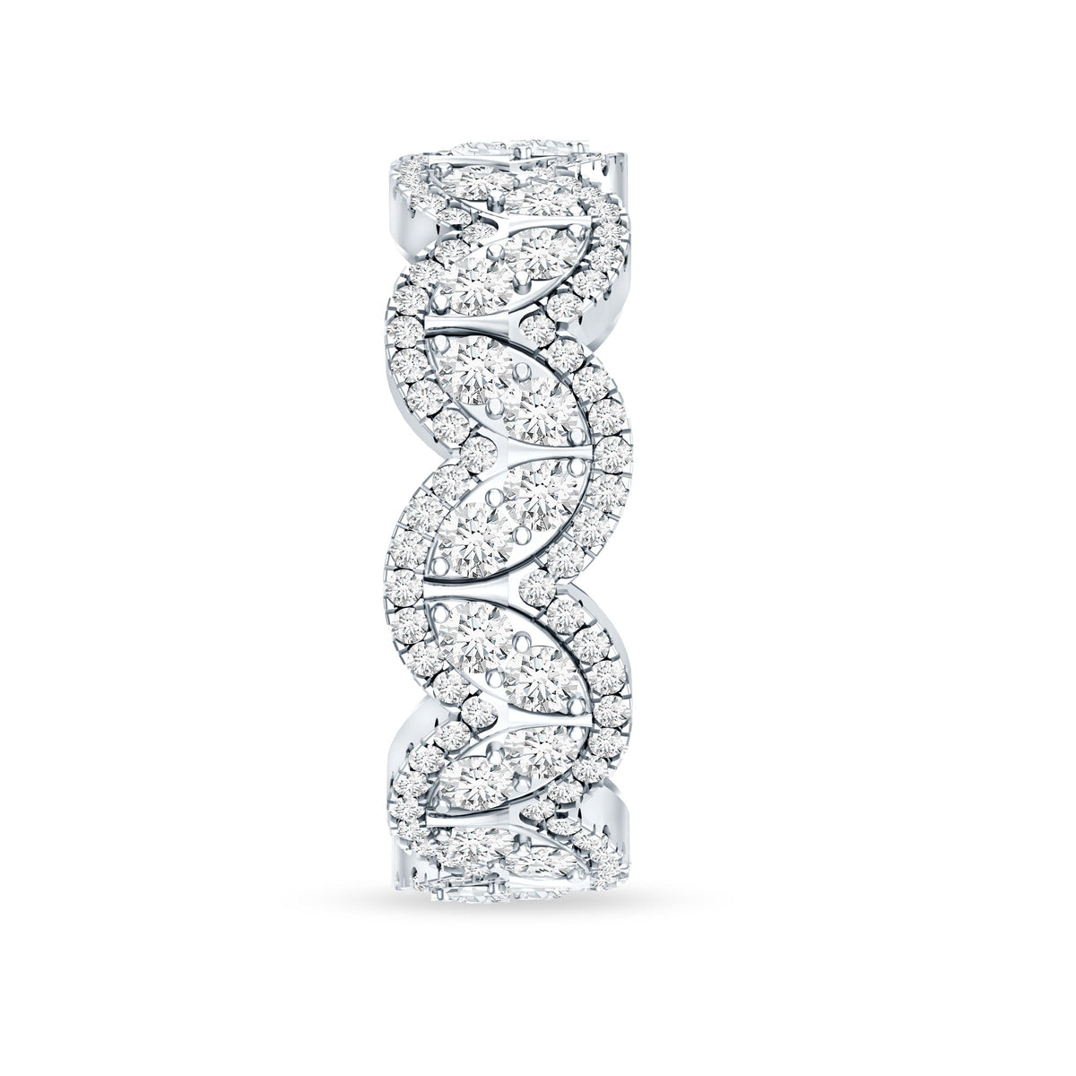Certified Lab Diamond Vintage Inspired Wedding Ring