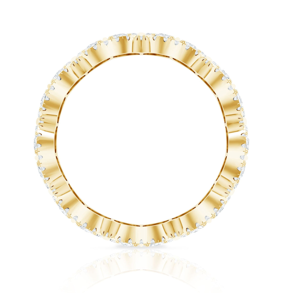 Certified Lab Diamond Vintage Inspired Wedding Ring