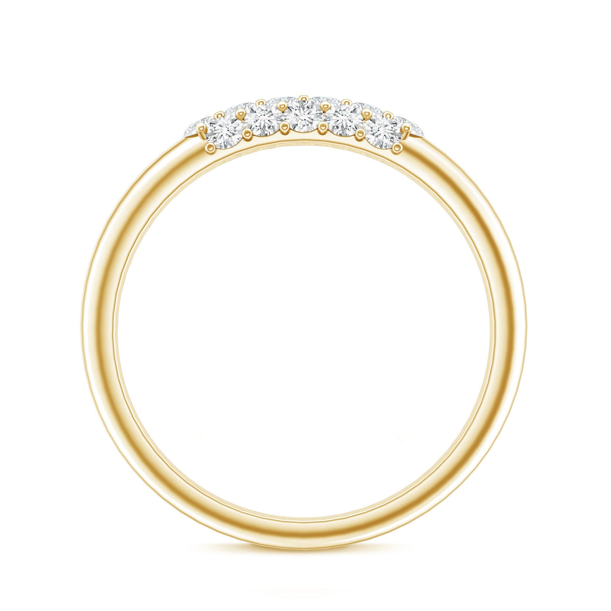 Certified Lab Grown Diamond Anniversary Ring