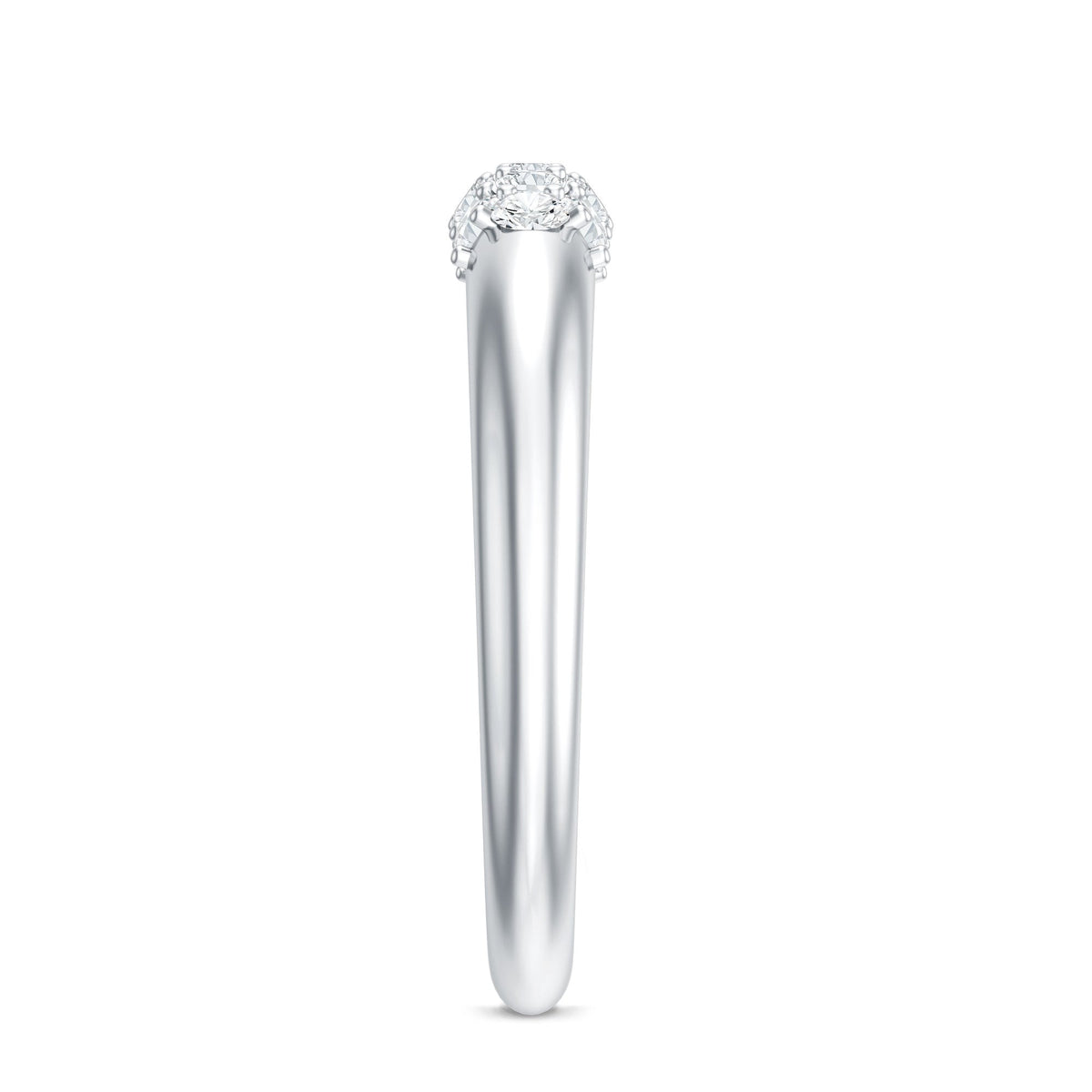 Certified Lab Grown Diamond Anniversary Ring