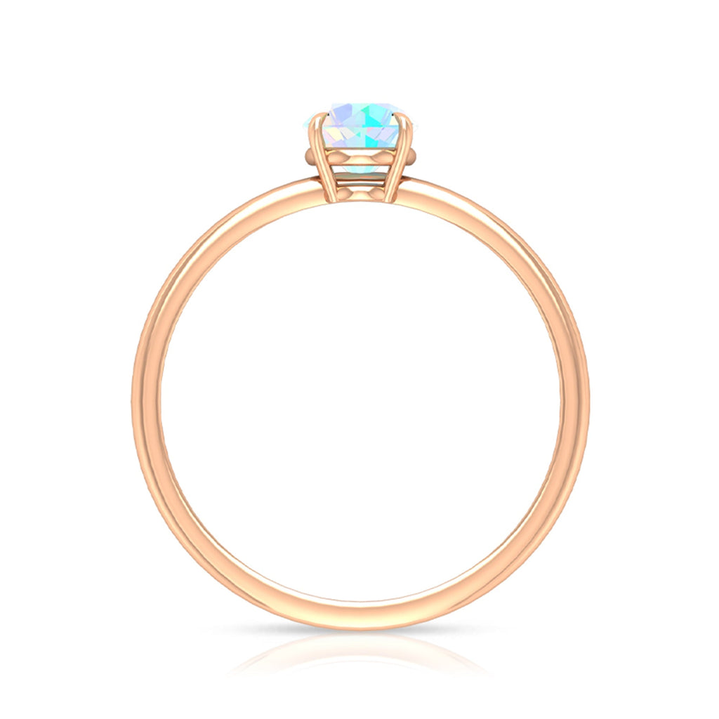 Certified Real Ethiopian Opal October Birthstone Ring