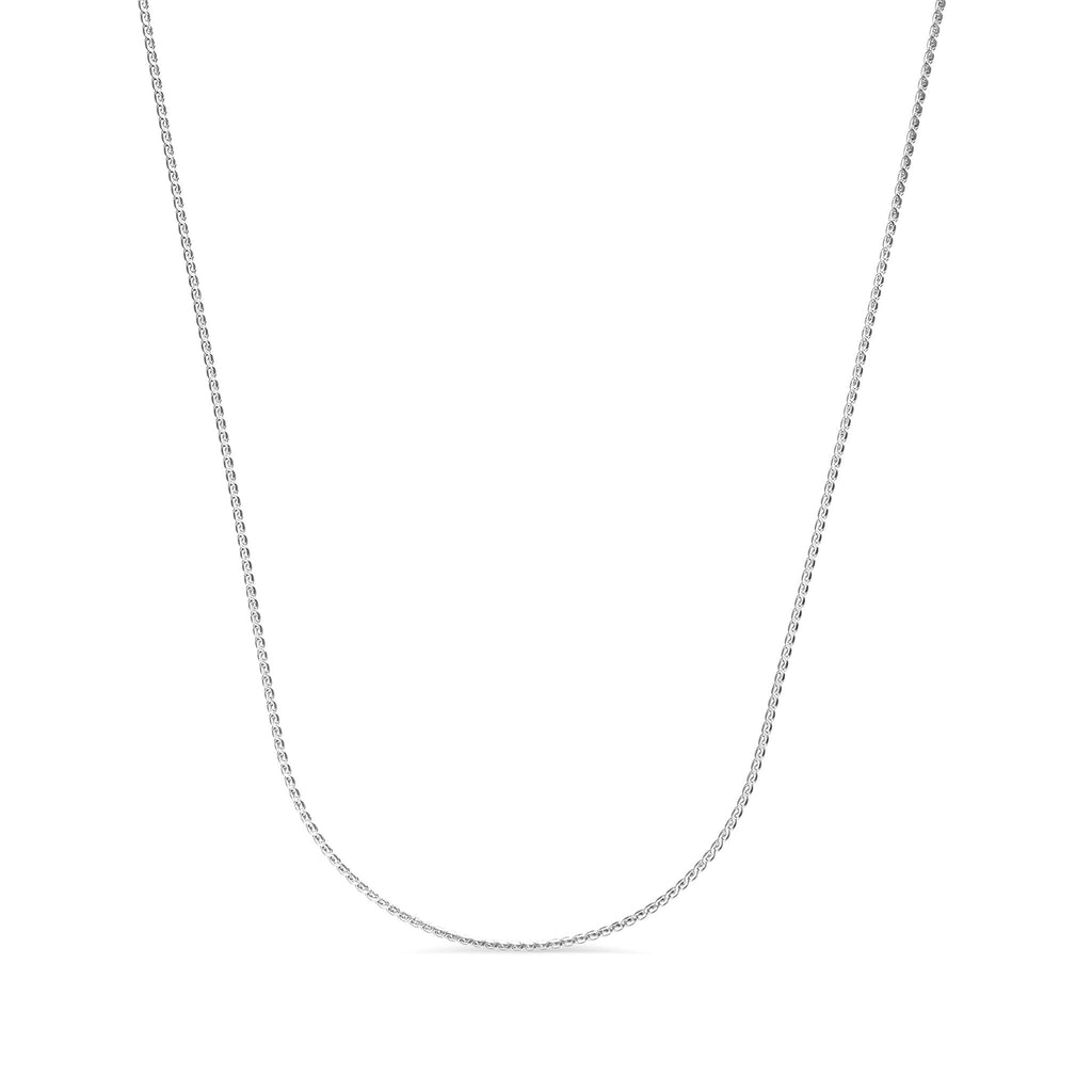 18K Gold PVD Stainless Steel Serpentine Chain Necklace / CHN3013