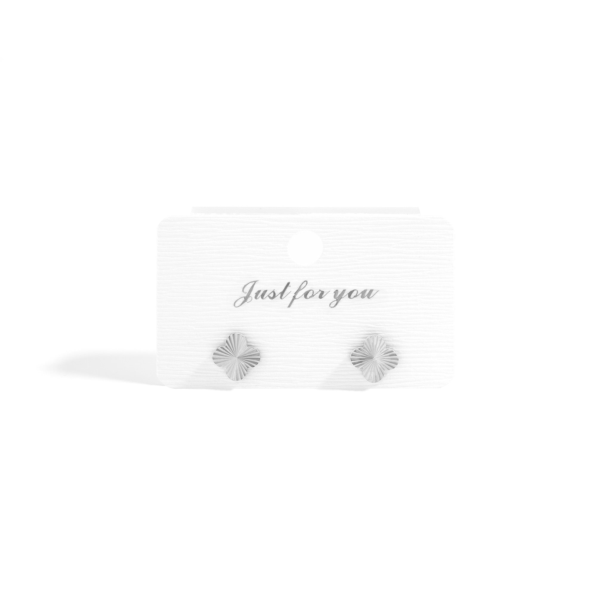 Clover Stud Earrings – 18K Gold PVD Coated Hypoallergenic Jewelry - Earring | Sunflower Soul Boutique