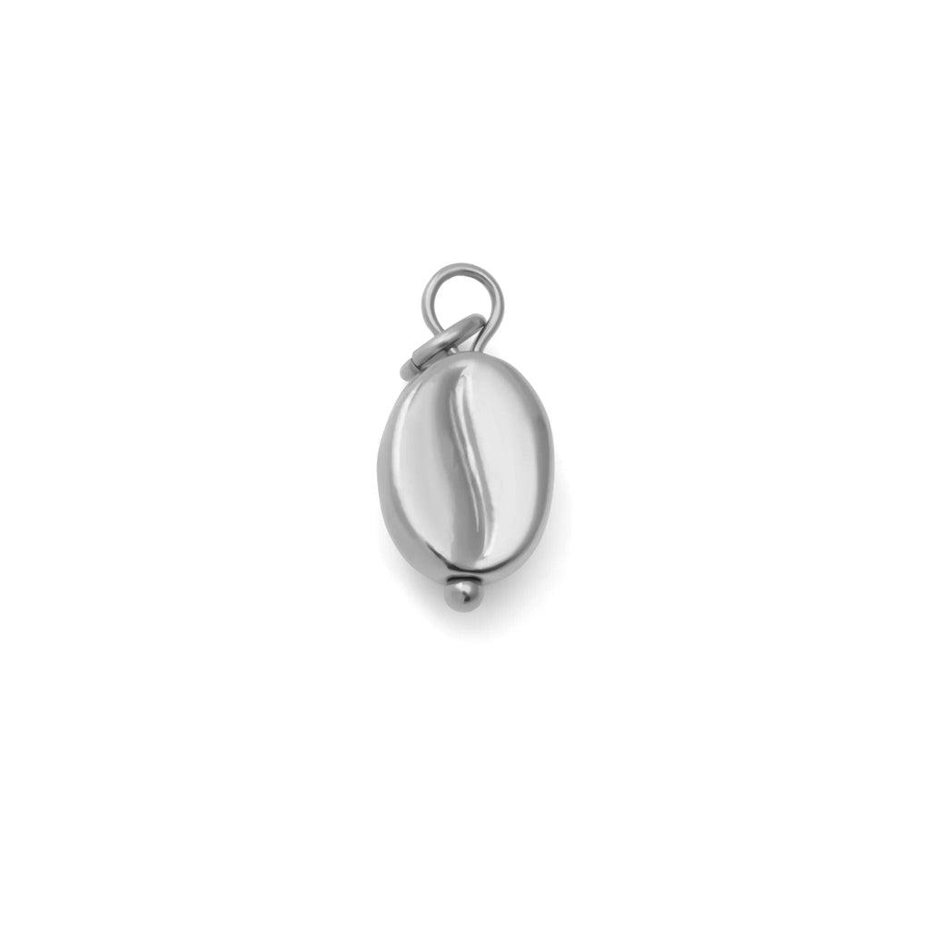 Coffee Bean Charm - 18K Gold PVD Coated Stainless Steel Tarnish Resistant Jewelry - Charms | Sunflower Soul Boutique