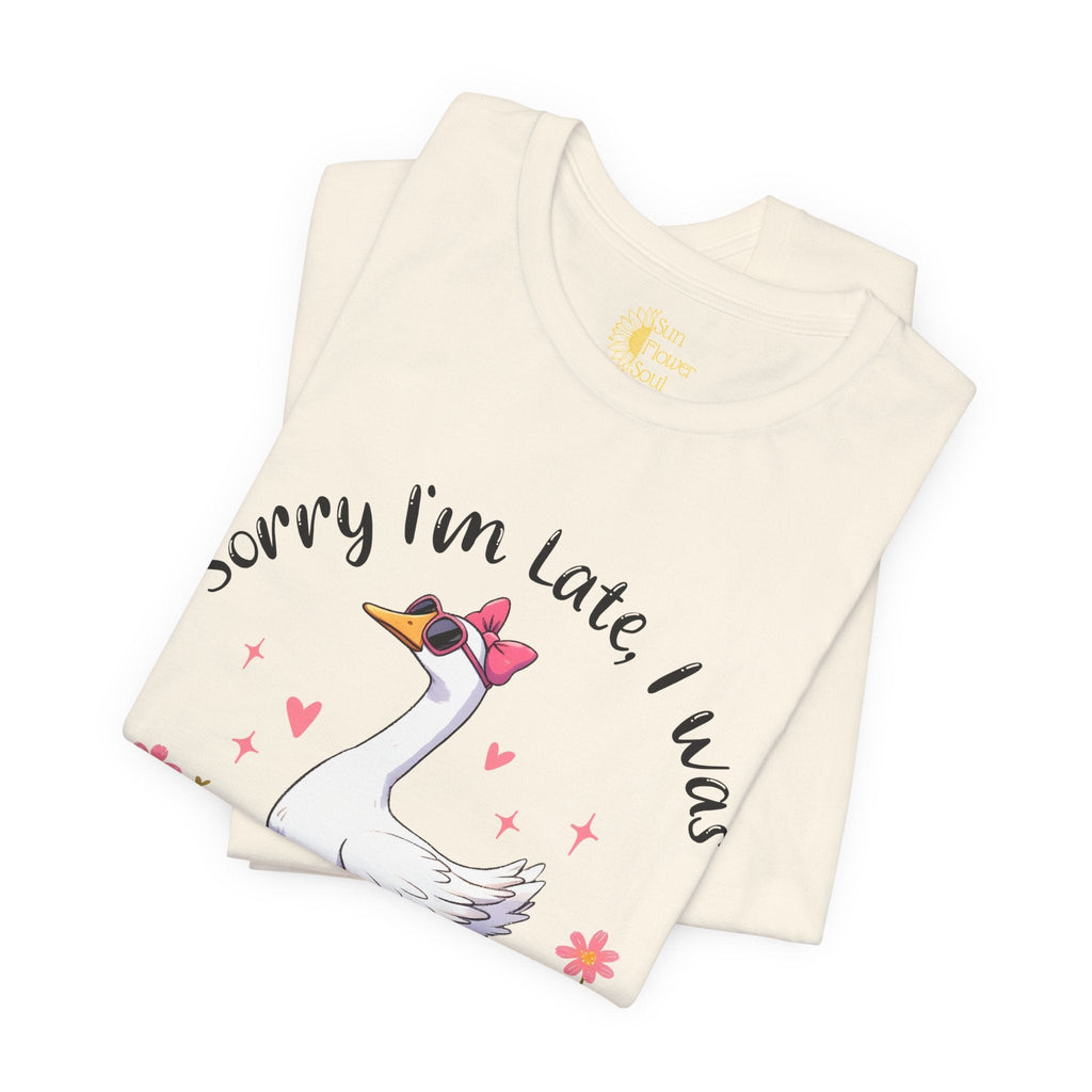 Dilly Dallying Goose Tee – Funny Graphic Tee | Soft Cotton Unisex Shirt - T-Shirt | Sunflower Soul Boutique